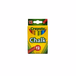 Crayola  Non-Toxic Colored Chalk, Assorted Color, Pack 12