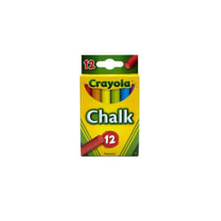 Crayola  Non-Toxic Colored Chalk, Assorted Color, Pack 12