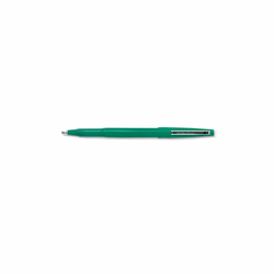 Pentel Rolling Writer Roller Ball Capped Pen Green Ink Medium Dozen