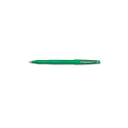 Pentel  Rolling Writer Roller Ball Capped Pen  Green Ink  Medium  Dozen