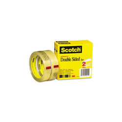 3M  665 Double-Sided Tape  .75 X 1296  3   core  transparent  2 Rls