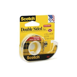 3M  Double-sided Tape- w-Dispenser- Permanent- .50in.x450in.- CL
