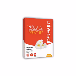 Universal 20 lbs Multipurpose Paper, Bright White - 5 Reams per Case