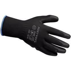 Portwest A120BKRXXLA 2XL PU Palm Gloves - Black