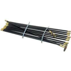 Draper 23540 Polypropylene Drain Rod Set, 9m, 109cm x 10cm x 10cm, Blue, Pack of 12