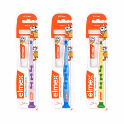 elmex PL06613A, Toothbrush, Baby, 2 yr(s), Short, Plastic, Blister