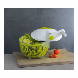 KUHN RIKON 2023 salad spinner Green, White Crank/handle