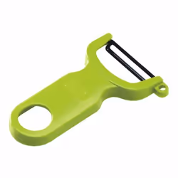 KUHN RIKON SWISS PEELER, Fruits & vegetables, Vegetables, Carbon steel, Green, Plastic, Hanging loop