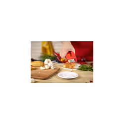 Easy-Clean Garlic Press, Red