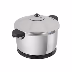 KUHN RIKON Durotherm Pro, 5 L, Ceramic, Gas, Halogen, Induction, Sealed plate, Stainless steel, 22 cm, Stainless steel, Ergon ...