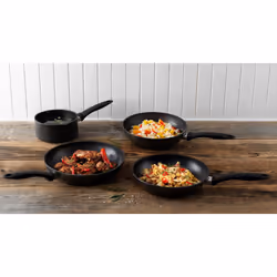 Kuhn Rikon Easy Induction Non-Stick Frying Pan, 28 cm, Black