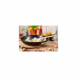 KUHN RIKON Easy Pro Aluminium Non-Stick Frying Pan, 20 cm, Black