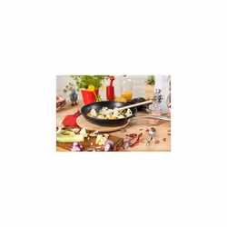 KUHN RIKON Easy Pro Aluminium Non-Stick Frying Pan, 24 cm Black