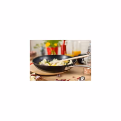 KUHN RIKON Easy Pro Aluminium Non-Stick Frying Pan, 24 cm Black
