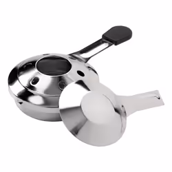 KUHN RIKON Paste burner silver, Fondue burner, Stainless steel, Silver, 1 pc(s), 175 mm, 140 g