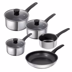 KUHN RIKON 37778, Black, Stainless steel, Stainless steel, Black, Glass, 220 °C, Ceramic, Gas, Halogen, Induction, Sealed pla ...