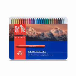Caran d-Ache Neocolor Wax pastel Hard Multicolour 40 pc(s)