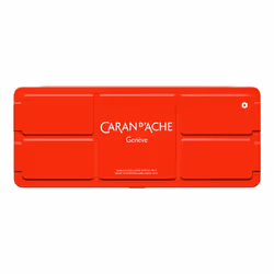 Caran d-Ache GOUACHE STUDIO water based paint Black, Brown, Green, Grey, Red, Violet, White, Yellow Palette 8 pc(s)