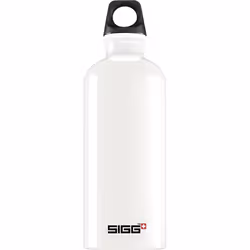 SIGG Traveller, 600 ml, Sports, White, Aluminium, Adult, Screw lid