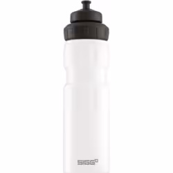 SIGG 8237.00, 0.75 ml, Bicycle, Fitness, Hiking, Sports, White, PU plastic, Plastic, Black, Monochromatic