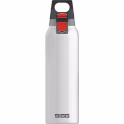 SIGG 8540.10, 500 ml, Bicycle, Daily usage, Sports, White, Stainless steel, Adult, Man/Woman