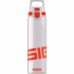 SIGG - Tritan Water Bottle - Total Clear ONE Red - Suitable For Carbon