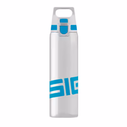 SIGG Total Clear ONE, 750 ml, Daily usage, Aqua colour, Transparent, Tritan, Adult, Man/Woman