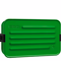 SIGG Plus L, Lunch container, Adult, Green, Aluminium, Monochromatic, Rectangular