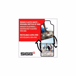 SIGG Miracle Kids' Drinks Bottle (0.4 L), Lightweight Aluminium Kids' Water Bottle with Leak-Proof Lid, One Hand Children's Drink Bottle - Additional view 4
