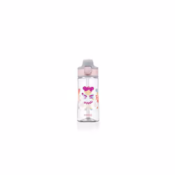 - Aluminium Kids Water Bottle - Miracle Fairy - With Straw - Leakproof - Lightweight - BPA Free - Scratch & Break
