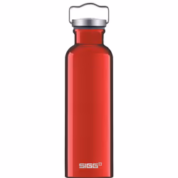 SIGG Original, 500 ml, Daily usage, Red, Aluminium, Screw lid, 200 mm