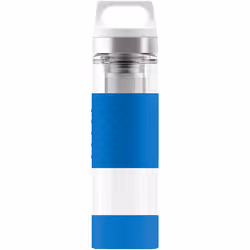 SIGG 8775.00, 0.4 L, Blue, Silver, White, Glass, 1 h, 2 h, 6.1 cm