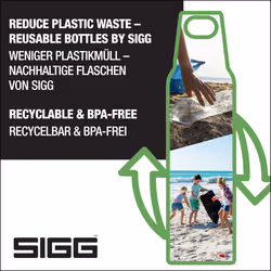 SIGG - Thermo Flask Hot & Cold ONE - Insulated Water Bottle - Tea Filter - Leakproof - BPA-Free - Stainless Steel - 17Oz