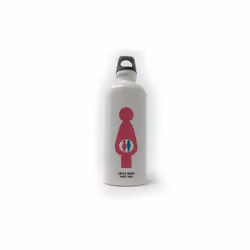 SIGG Aluminium Drinking Bottle White Pregnant Mum with Twins-8845.1