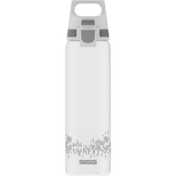 Total Clear ONE MyPlanet Water Bottle (0.75 L), Leak-proof and BPA Free Water Bottle, Unbreakable Sports Flask Made of Tritan with Fruit Filter,