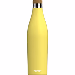 SIGG Meridian Ultra Lemon, 700 ml, Daily usage, Yellow, Bamboo, Stainless steel, Monochromatic, China