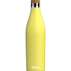 SIGG Meridian Ultra Lemon Daily usage 700 ml Bamboo, Stainless steel Yellow