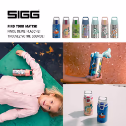 - Stainless Steel Kids Water Bottle - Shield One Atlantis - Suitable For Carbonated Beverages - Leakproof - Lightweight - Additional view 4