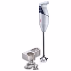 Bamix Gastro 350, Immersion blender, 350 W, Black, Silver