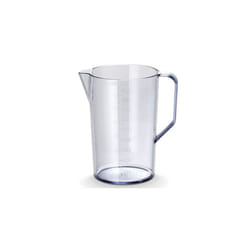 bamix MX 790024 Graduated Jug with Handle, Plastic, Clear, 14.5 x 10.5 x 16 cm