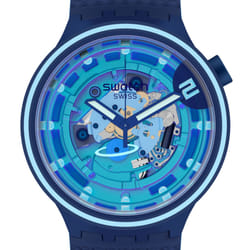 Swatch SB01N101 watch Wrist watch Unisex Quartz Blue