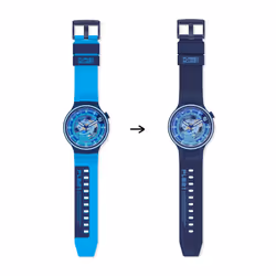 Swatch SB01N101 watch Wrist watch Unisex Quartz Blue