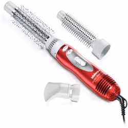 Valera Turbo Style 1000, Hot air brush, Red, Silver, 1000 W, Brush, Volume styler