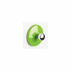 Spirella Towel Wall Hook BOWL Green & Silver
