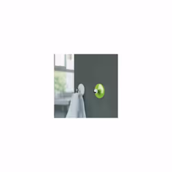 Spirella Towel Wall Hook BOWL Green & Silver