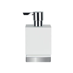 Spirella 7610583179692 soap dispenser 0.3 L Silver, White