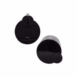 Spirella 7610583181480 trash can 6 L Round Polypropylene (PP) Black