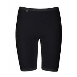 Basic+ Cotton Long Shorts, Black - 12