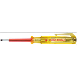 PB Swiss Tools PB 175/0 voltage tester screwdriver Red, Yellow