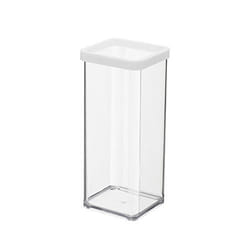 Rotho 11605 Rectangular Box 1.5 L Transparent, White